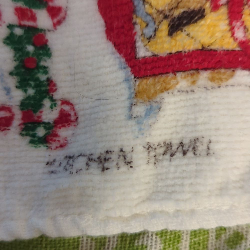 Vintage Christmas holiday towels‎ - Picture 6 of 13